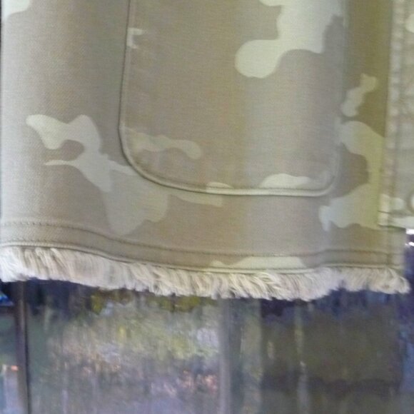 CAMO JEAN JACKET SIZE 1X GREEN - Picture 4 of 9